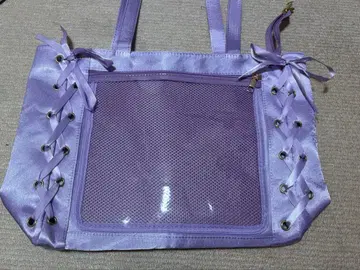 이타백 A4 이타백 레이스업 토트 토트백