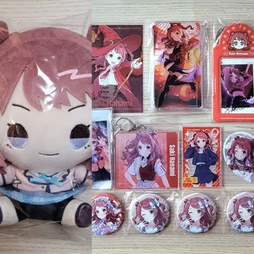 학원 아이돌 마스터 학마스 하나미 사키 굿즈 세트