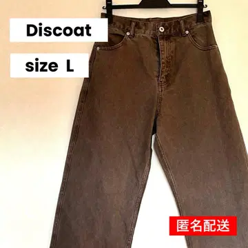 [새상품급 인기] 디스코트 US 코튼 데님 스트레이트 팬츠 L 사이즈