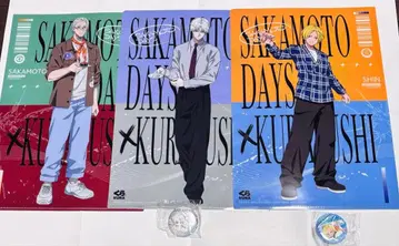 사카모토 데이즈 클리어 파일 캔뱃지 세트 SAKAMOTO DAYS