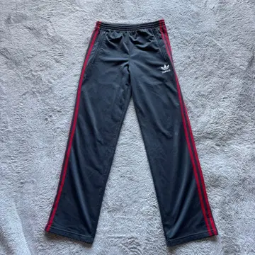 [ USED ] 아디다스 오리지널 블랙x빨간색 트랙 팬츠