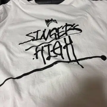 싱어즈하이 롱T셔츠 XL 화이트