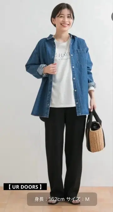 [ UR DOORS ] 분또 커브 팬츠 M