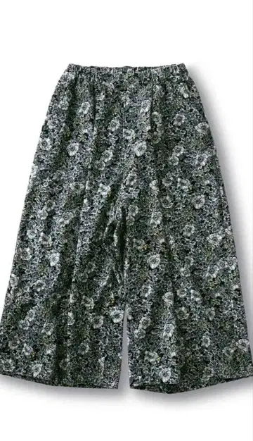 써니클라우드 꽃무늬 큐로팬 LL