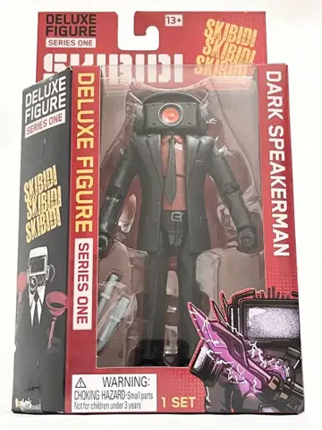 Skibidi Toilet DX 액션 피규어 다크 스피커맨