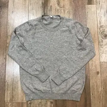 UNIQLO 캐시미어 100 여성용 XL 그레이