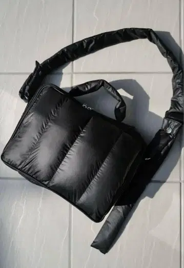 calin quilting mothers pouch bag -BLK-