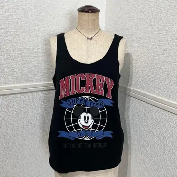 GYDA 제이다 디즈니 미키 여성용 탱크탑 블랙