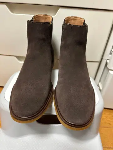 새상품 클락스 Clarks 다크 브라운 사이드 고어 부츠 24.5