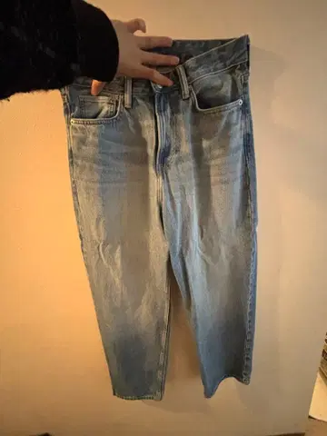 H&M 루즈 데님 W29 L30 라이트 블루