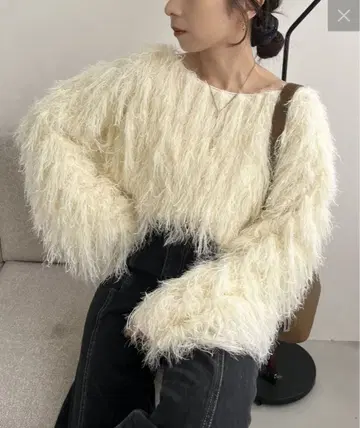 CAPRICIEUX LEMAGE 페더 프린지 풀오버