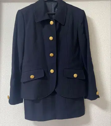 셋업 수트 포멀 고급 네이비