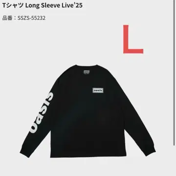 오아시스 T셔츠 Long Sleeve Live'25 L사이즈