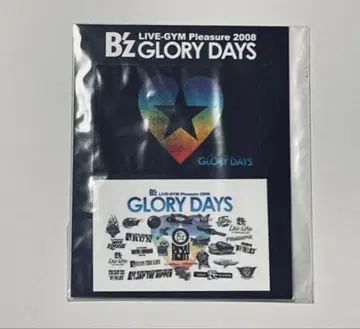 B'z LIVE-GYM 2008 GLORY DAYS IC 카드 스티커