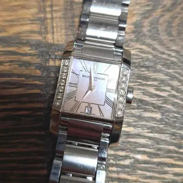 정가 45만 BAUME & MERCIER 여성용 손목시계 시계 다이아