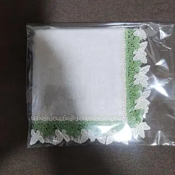 치카자와 레이스 손수건