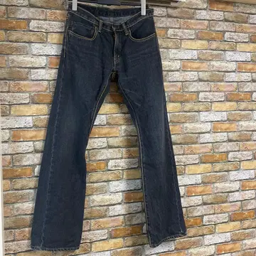 BLUE BLUE 스트레이트 블랙 데님 사이즈 29