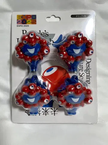 오사카 간사이 만박 미야쿠미야쿠 클립 4개입 EXPO2025