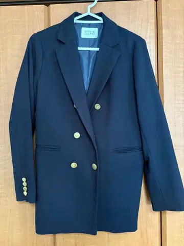 LOWRYS FARM 네이비 더블 브레스트 자켓 M