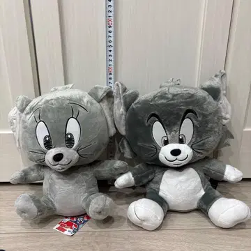 톰과 제리  BIG 봉제 인형 흑백