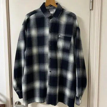 CALTOP 칼탑 옴브레 체크 셔츠