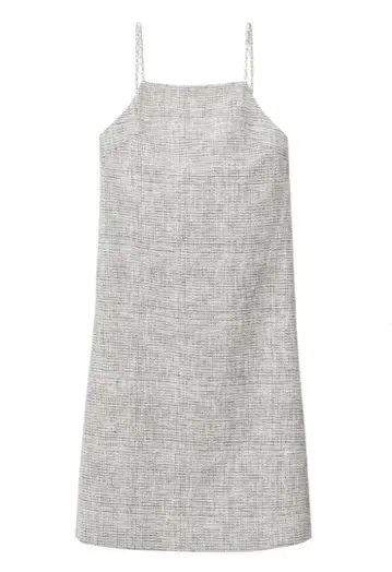 ANAYI 부처 트위드 점퍼 드레스 38