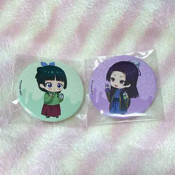 약사의 혼잣말 롤 아이스 콜라보 캔뱃지 마오마오 고양이