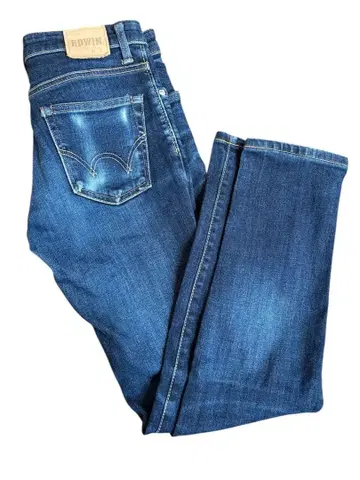 28. EDWIN 다크 블루 데님 W.L. 사이즈 27