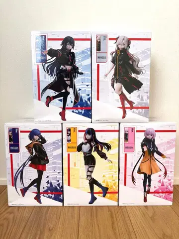 카미츠바키 건설 중 피규어 5종 세트