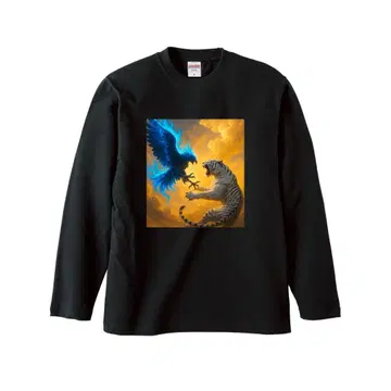 래글런 슬리브 크루넥 맨투맨 (파일 안감) XXL 믹스 그레이