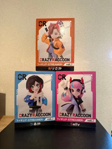 GIGO CRAZYRACCOON 피규어 우루카 셀리 아리사카