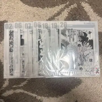 제일복권 드래곤볼 40th G상 클리어 파일 세트 7종