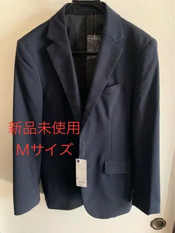 GU 네이비 블렌드 자켓 M 사이즈