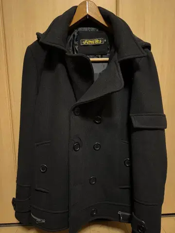 피코트 자켓 블랙 새상품급 M 사이즈