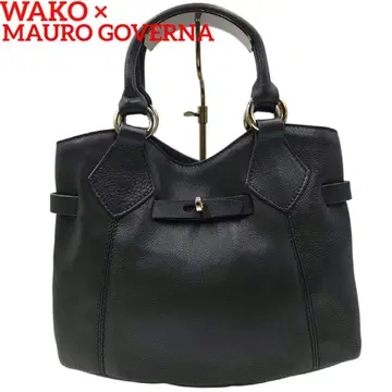 새상품급 인기 콜라보 WAKO x MAURO GOVERNA 핸드백 가죽