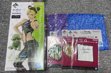 제일복권 죠죠의 기묘한 모험 A상 쿠죠 죠린 그린 아기 타월 코스터