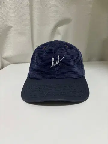 huf 코듀로이 캡 네이비