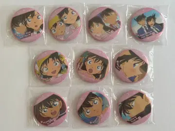 명탐정 코난 캔뱃지 중국 대만 남도일(쿠도 신이치) 유미란(모리 란)