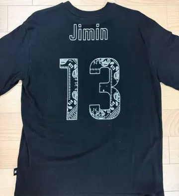 TEAM BTS 지민 T셔츠 공식