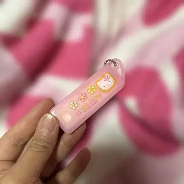 사진 씰 키링 스트랩 명찰 케이스 헬로키티 레트로