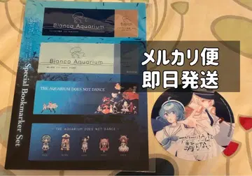 아쿠오도리 특전 책갈피 코스터 스즈 레트로 루루 키티 크리스