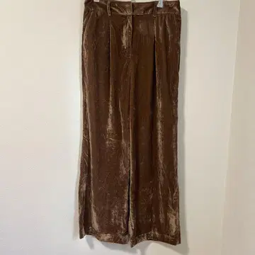 LOFT 벨벳 팬츠 6호 브라운