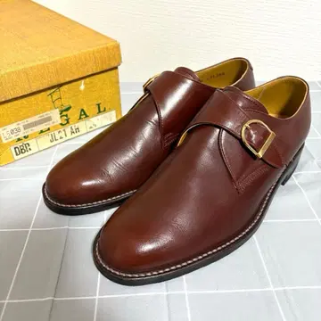 새상품급 REGAL JL21 일본제 몽크 스트랩 가죽 24.5