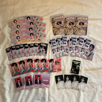 Seventeen 세부치 생일 카페 엽서 등