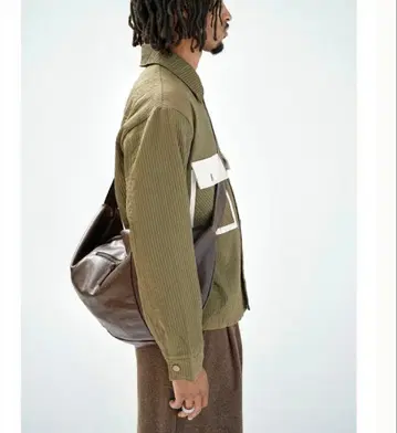 beaulares SLOUCH CROSSBODY BAG, BROWN