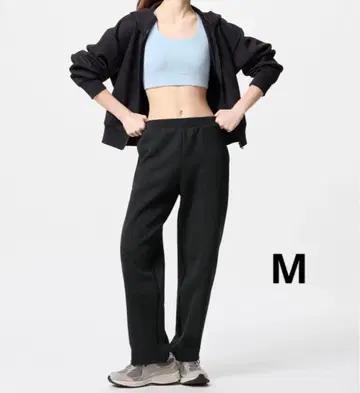 유니클로 드라이 스웨트 팬츠 블랙