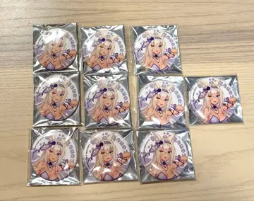네코파라 팝업스토어 캔뱃지 코코넛 10개