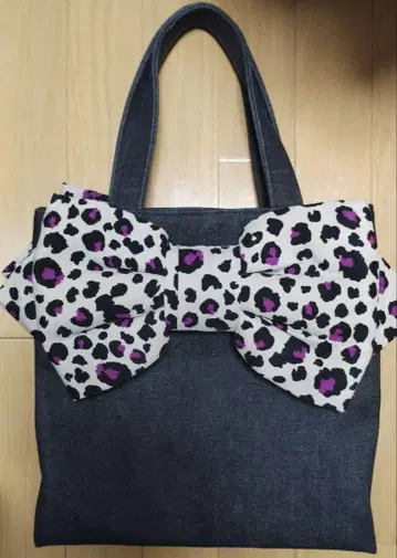 뮤게 리본 토트백