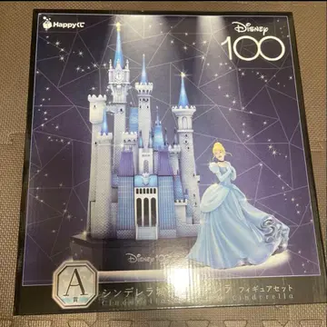 Disney 100주년 1번 복권 A상 신데렐라 성 & 피규어 세트