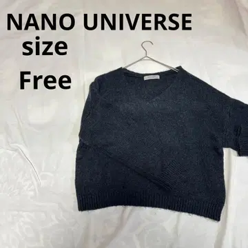NANO UNIVERSE V넥 스웨터 사이즈 F 할인 협상
